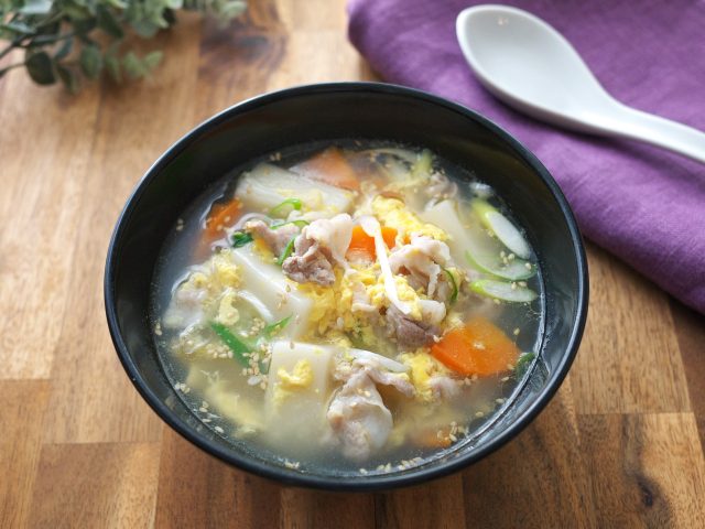 韓国風野菜たっぷりスープ