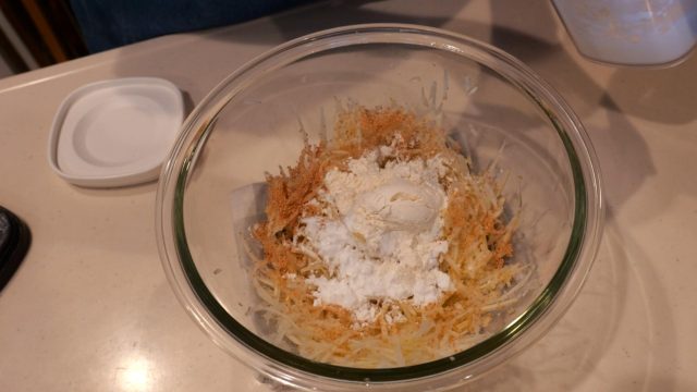 大根のお好み焼き
