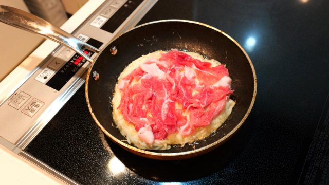 大根のお好み焼き