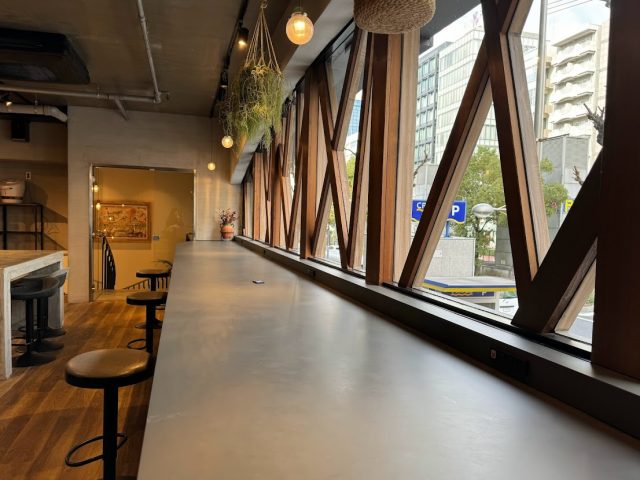 CAFÉ MORNING BOX 店内