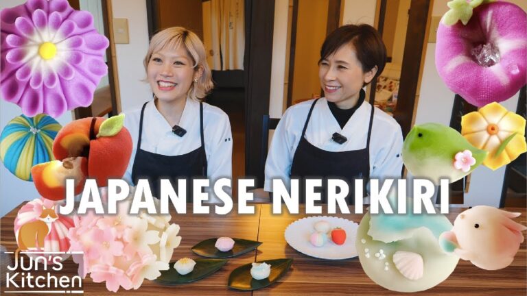 How Nerikiri confections are made | Japanese mother & daughter artisans How Nerikiri confections are made | Japanese mother & daughter artisans