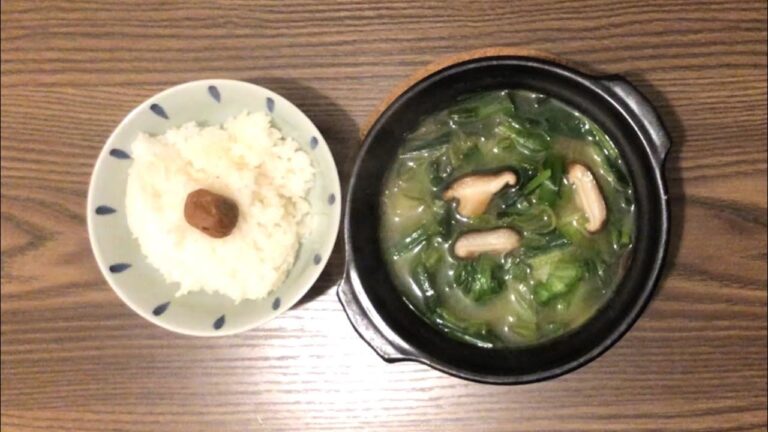 料理苦手な一人暮らしの一汁一菜｜土鍋で味噌汁｜5日間の晩ご飯【vol.2】