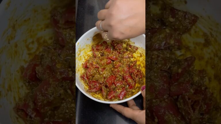 Red chilli achar#red chilli pickle#shorts