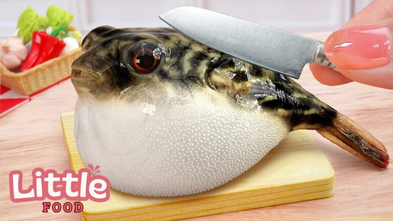 お料理が簡単に！！ミニチュアフグのカレー煮 🌸 リトルフードクッキング