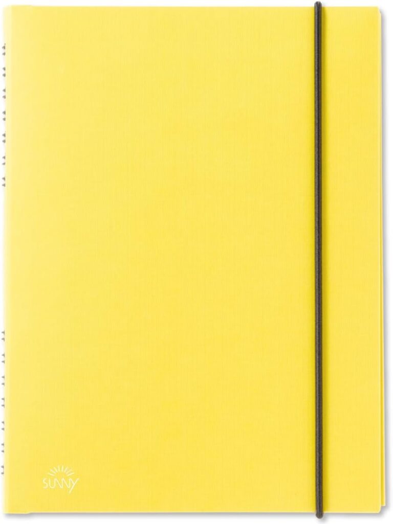 いろは出版 SUNNY NOTE エンボス紙カバー【yellow】LSN-01