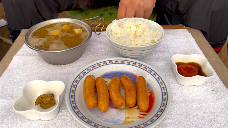 【農家飯 #47】黄身の醤油漬けとソーセージ朝食 【農家飯 #47】黄身の醤油漬けとソーセージ朝食