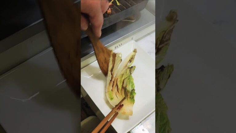 15秒料理動画(白菜のベーコン炒め)