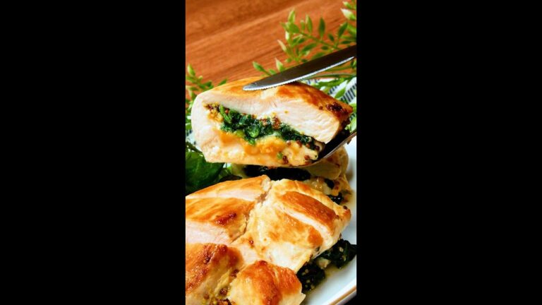 【鶏むね肉なしでは生きられません♡】挟んで焼くだけでぶっ飛ぶ旨さに！家族が大満足する簡単節約おかずレシピ / Stuffed Chicken Breast #shorts