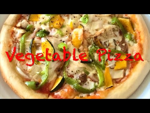 Vegetable Pizza | Pizza One Day | 野菜ピザ 業務スーパーの冷凍ピザクラスト③