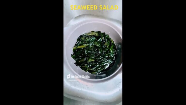 Mukbang Queen - Seaweed Salad #salad #seaweed #freestyle #cooking