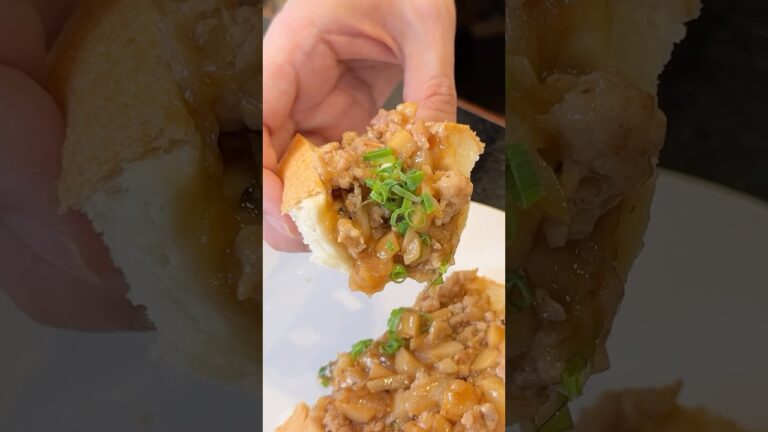 食パンで作る肉まんがヤバい#shorts #リュウジ #肉まん #トースト #レシピ #食パン #料理