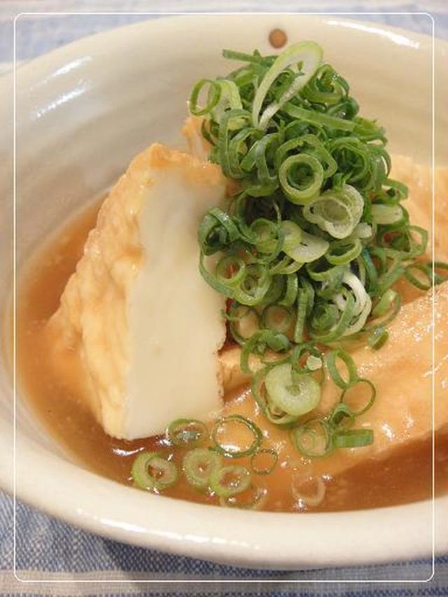 あんかけ厚揚げ
