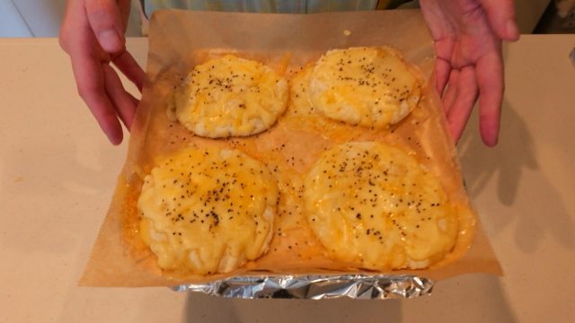 簡単おいしい「米粉チーズパン」