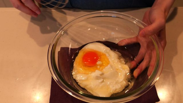 蒸しパン　生地