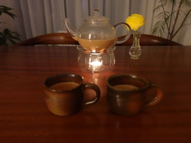 自家製のチャイ