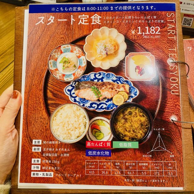 堺筋本町『八百屋とごはん むかい』 スタート定食