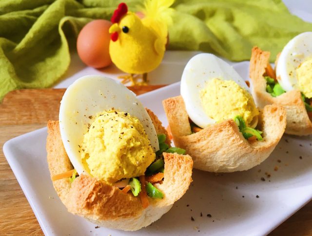 パンカップの卵サラダ