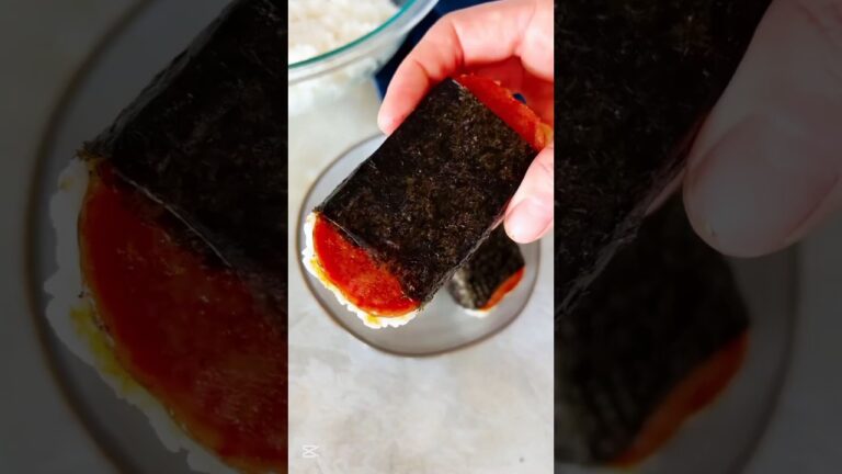 spam musubi Hawaiian Snack #hawaiianfood #snacks #musubi #hawaii