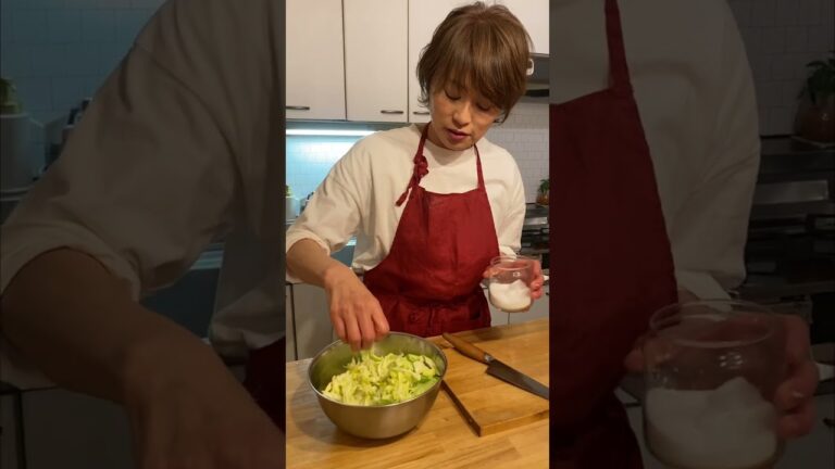 超絶簡単！！混ぜるだけのおつまみキャベツ