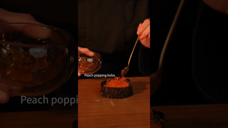 🍣✨ Popping Boba Sushi