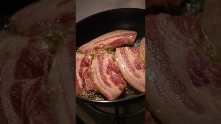 【サムギョプサル】店より断然美味いおうちサムギョプサルのコツ！