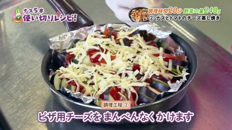 【簡単野菜レシピ】ナス5本使い切りレシピ🍆(岐阜県公式)