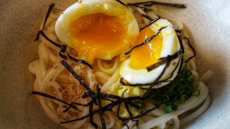 Simple and Addictive Japanese Kamatama Udon | Udon Noodles with Egg