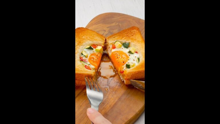 【フライパンを使わないエッグトースト】具材を変えて週7これでいい!朝食レシピ / Open-Faced Toast 【フライパンを使わないエッグトースト】具材を変えて週7これでいい!朝食レシピ / Open-Faced Toast