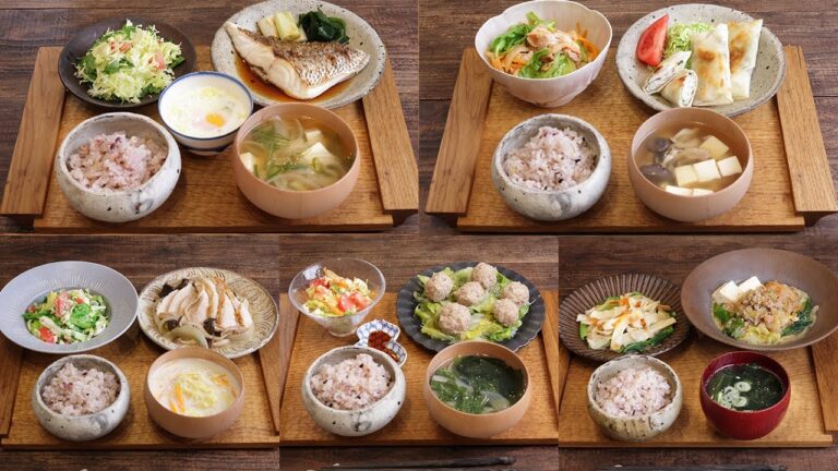 【薬剤師の健康ごはん】素材と楽しむ春の晩御飯3600円5日間献立(2025年4月)|(598)