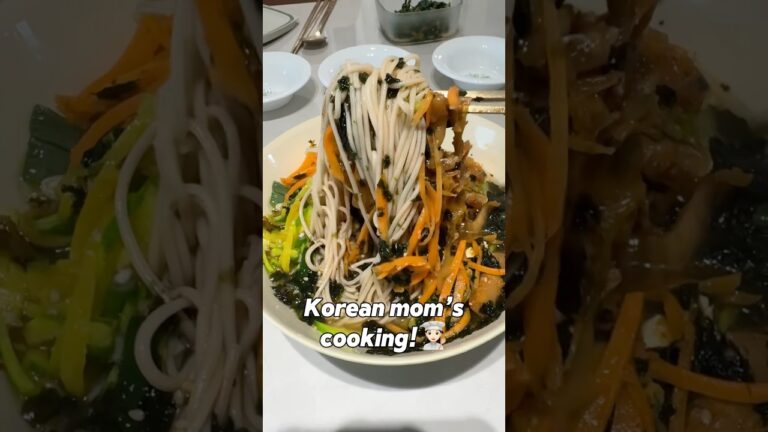 Korean Mom’s Cooking on a Rainy Day☔️#cooking #koreanfood #noodles Korean Mom’s Cooking on a Rainy Day☔️#cooking #koreanfood #noodles