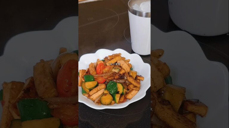 久々にエスニック炒め作ったら美味しかった日 #料理 #shorts