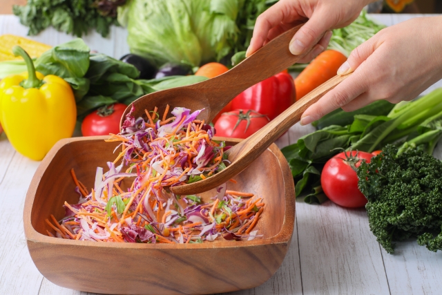 サラダと野菜