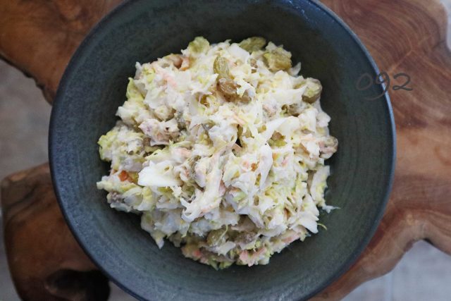 ヨーグルトのヘルシーコールスロー