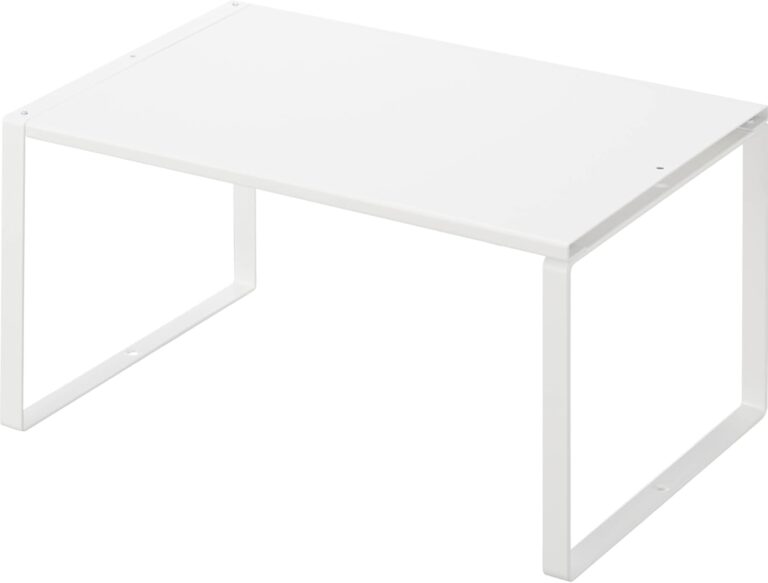 山崎実業(Yamazaki) 伸縮収納棚 ホワイト