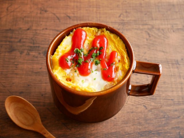 マグカップオムライス
