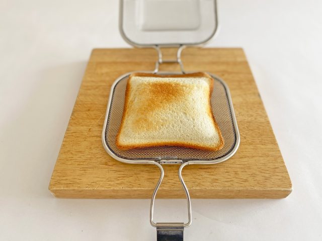 Leye グリルホットサンドメッシュ 使用例