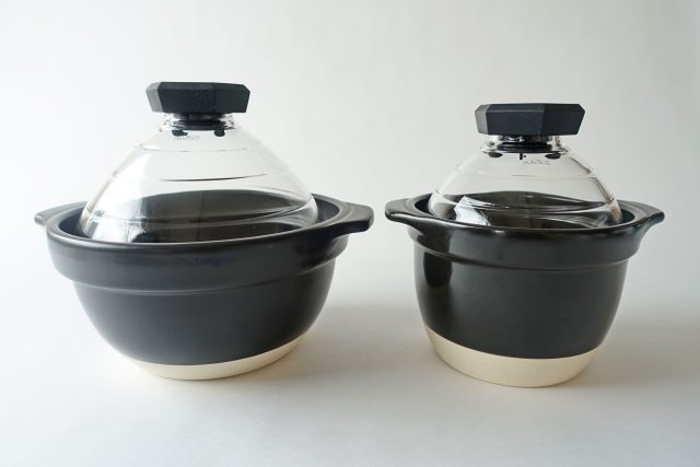HARIO フタがガラスのご飯釜