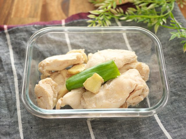 レンジサラダチキン