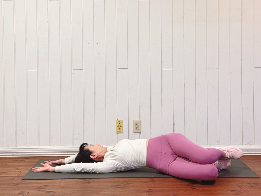 寝ながら1分「オブリークローテーション」