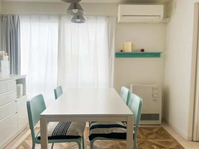 片付いたリビング