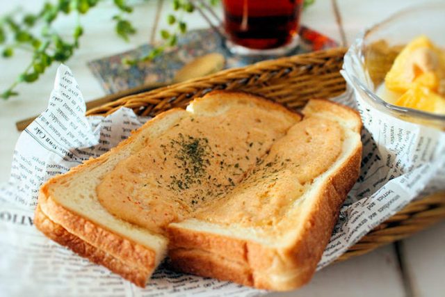 明太マヨトースト