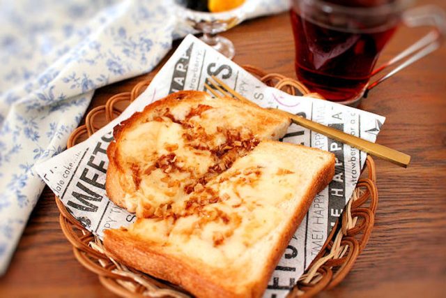 おかかチーズトースト