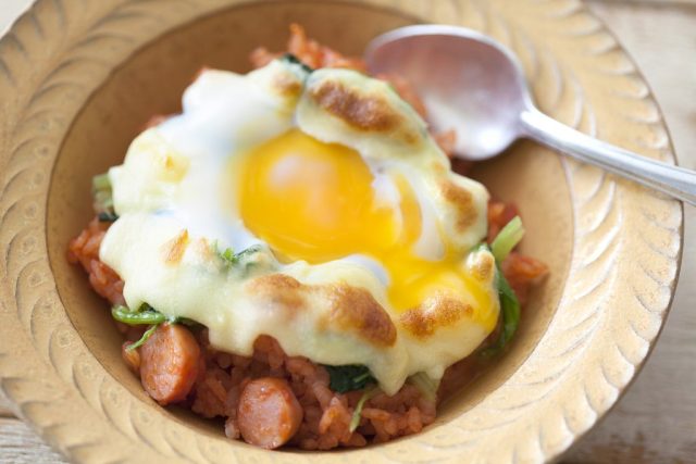 ごはんグラタン