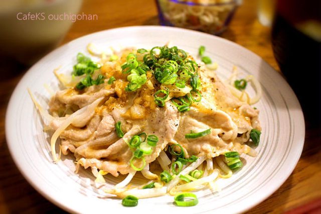 レンチン豚もやし