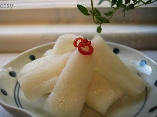 たくあん漬け