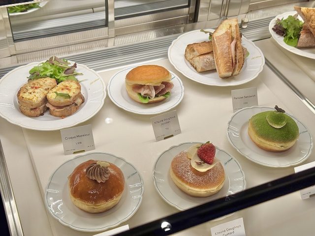 大阪カフェキツネ フードメニュー