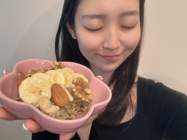 オートミールバナナ粥