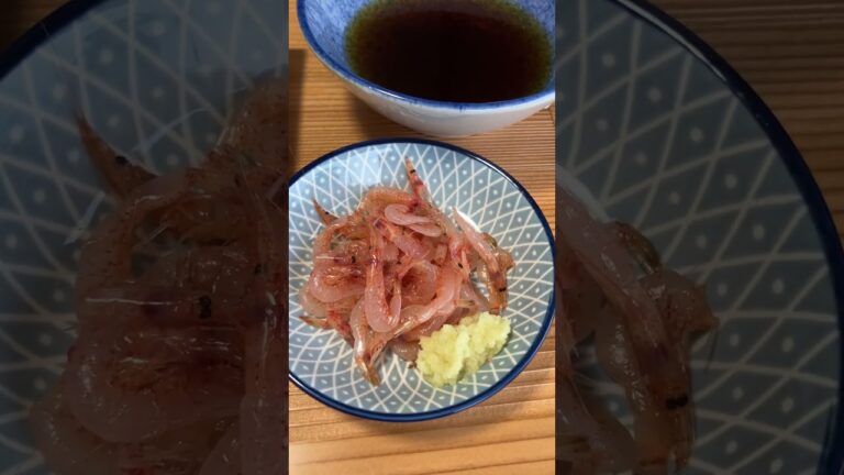 生桜えび 刺身とかき揚げで #おつまみレシピ #おうち飲み #一人飲み #sake #かき揚げ 生桜えび 刺身とかき揚げで #おつまみレシピ #おうち飲み #一人飲み #sake #かき揚げ