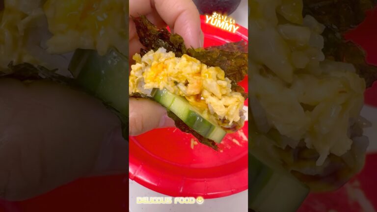 Baked Shrimps Sushi #shorts #yummy Baked Shrimps Sushi #shorts #yummy