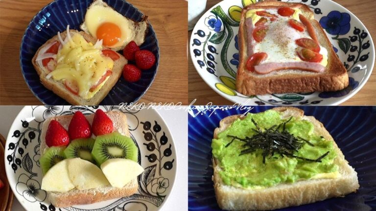 🍞 20 Easy, Time-Saving & Healthy Bread Recipes 🌿  Ready in 10 Min. ✨🍞簡単で時短、ヘルシーな食パン料理２０選🌿｜１０分で完了✨
